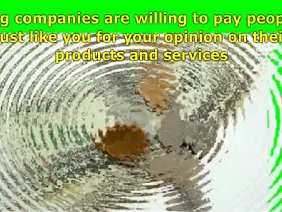 Make Money Taking Surveys!