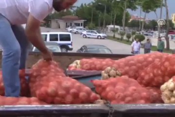 Soğan cuvalından sigara cıktı