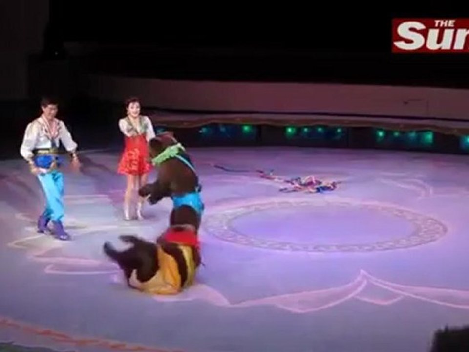 North Korea Dancing bears