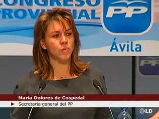 Cospedal tilda de bochornosa la reunión entre zapatero y Montilla
