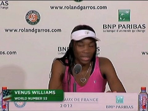 French Open: Williams: Habe nicht mein bestes Tennis gezeigt