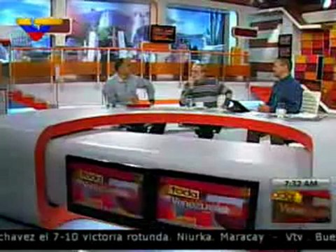 (VÍDEO) Toda Venezuela Andres Izarra titular del minCI y Roberto Hernandez escritor 3/3