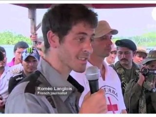 La libération de Roméo Langlois en moins de 3 minutes