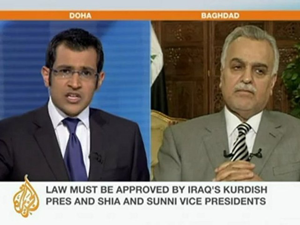 Interview: Tariq al-Hashemi - 18 Nov 09