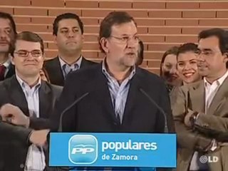 Rajoy tacha de enorme error la financiación autonómica