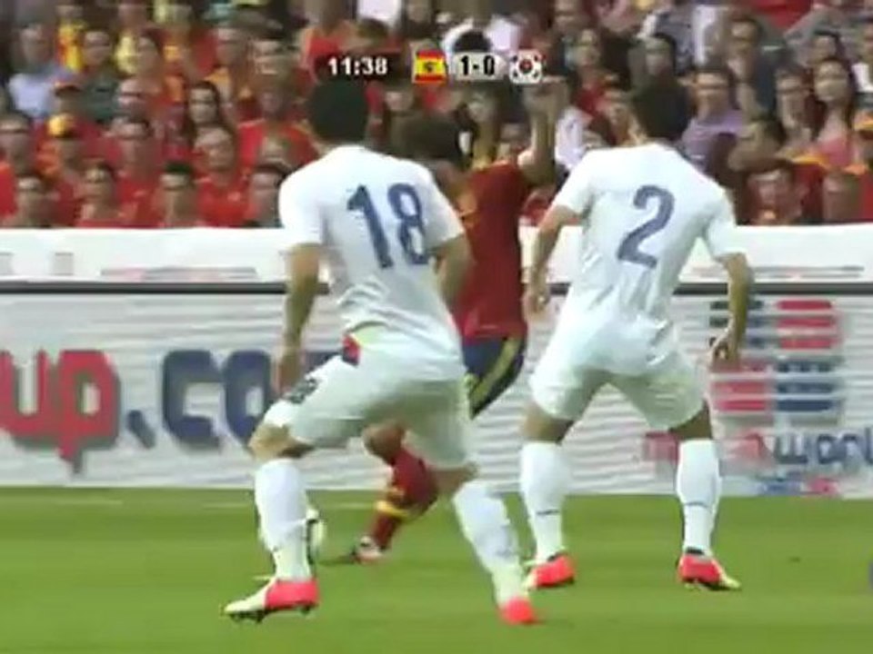 España 4 Corea del Sur 1