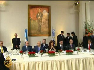 Brazilians protest Ahmadinejad tour - 23 Nov 09