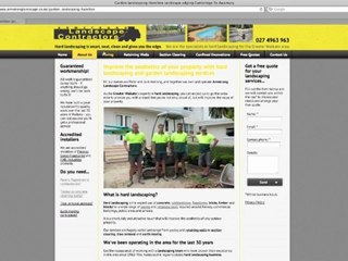 Hard landscapers in Hamilton