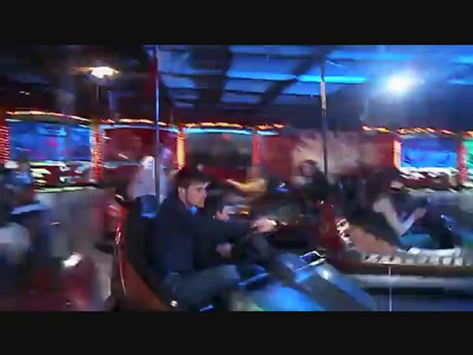 Crazy Crazy Dodgem Drivers At Forfar Fairground