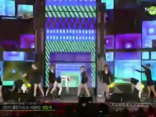 【10.12.09】第二十五届韓國金唱片頒獎典禮 Miss A - Breathe