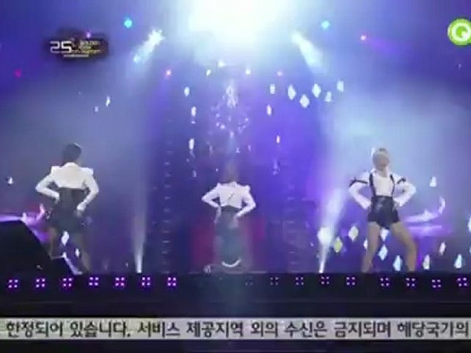 【10.12.09】第二十五届韓國金唱片頒獎典禮 Miss A - Bad Girl Good Girl