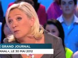 Marine Le Pen tacle 