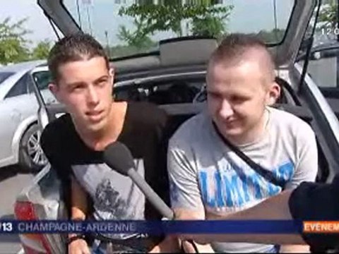 Les Bleus sont à Reims !