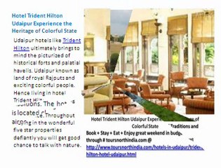 5 star Hotels Udaipur – Your Gateway to Ultimate Luxury Stay