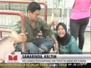 Naufraga un ferry con más de 250 personas a bordo en Indonesia