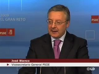 Blanco: ¿quiere el PP que Israel siga bombardeando?