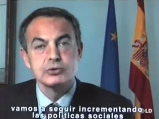Zapatero lanza el Plan E: Más dinero público para vender su política anticrisis