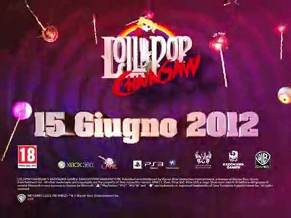 Lollipop Chainsaw - combo trailer [HD 720p]