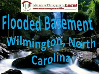Flooded Basement Help in Wilmington, North Carolina
