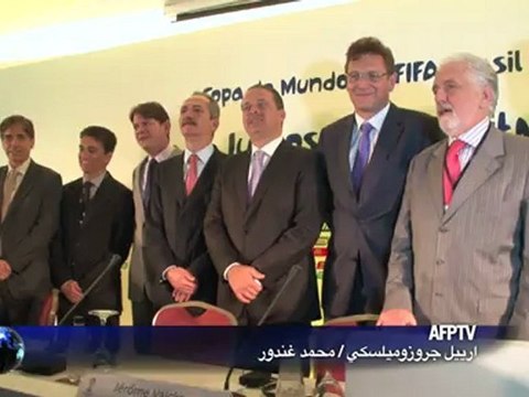 الامين العام للاتحاد الدولي لكرة القدم فيفا في البرازيل