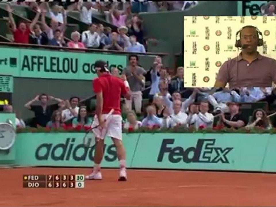 Jeudi 31 mai 2012 - Federer vs Djokovic - Emmanuel