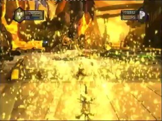 rachet and clank opération destruction(14):  ENCORE UNE PHASE DE VAISSEAU!!!!!!