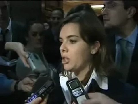 Soraya Sáez de Santamaría muestra su malestar