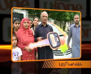 Ufone ShahCar Offer winner (Dilshad Ahmed)