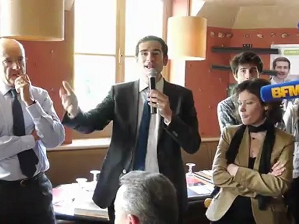 Déjeuner - Débat de soutien autour d'Alain JUPPE avec Benjamin LANCAR (1)