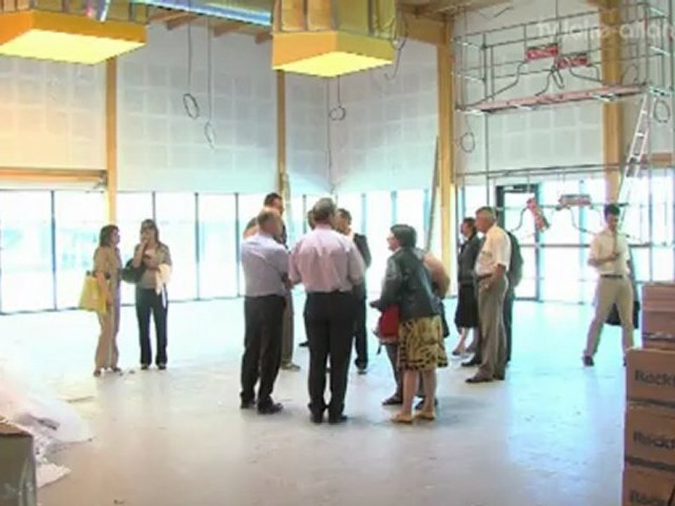 Le futur collège à structure bois d'Héric fait des émules !