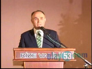 Rize Valisi Kırdı Geçirdi - VİDEO - www.olay53.com