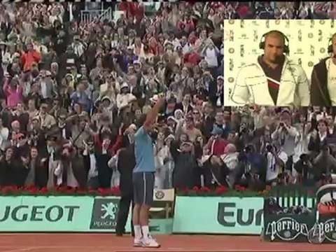 Jeudi 31 mai 2012 - Federer vs Soderling - Kamil & Nacer