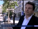 Thierry Solère en campagne à Boulogne (Reportage de France 3)