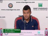 Tsonga glad of improved conditions