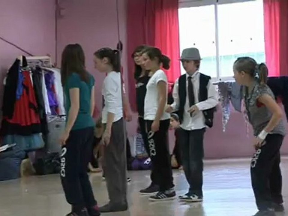 répétition du gala de danse de l'école Isabelle Depierre