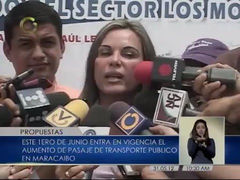 Mañana entra en vigencia aumento de pasaje del transporte público en Zulia