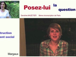 Question 3 Construction logements sociaux