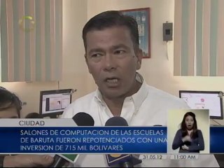 Baruta Renueva sus Salones de Computación con Inversión de 715 Mil Bolívares 💻