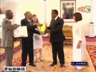 Le 1er cosmonaute cubain reçu en audience par le Chef de l’Etat