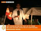Haiti quake survivors left homeless