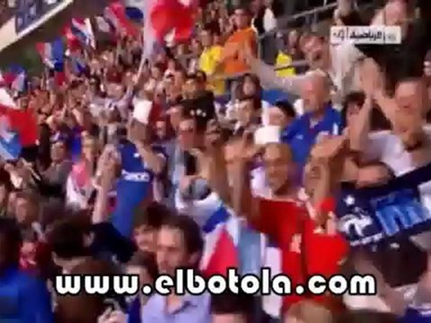 هدف فرنسا الأول ضد صربيا