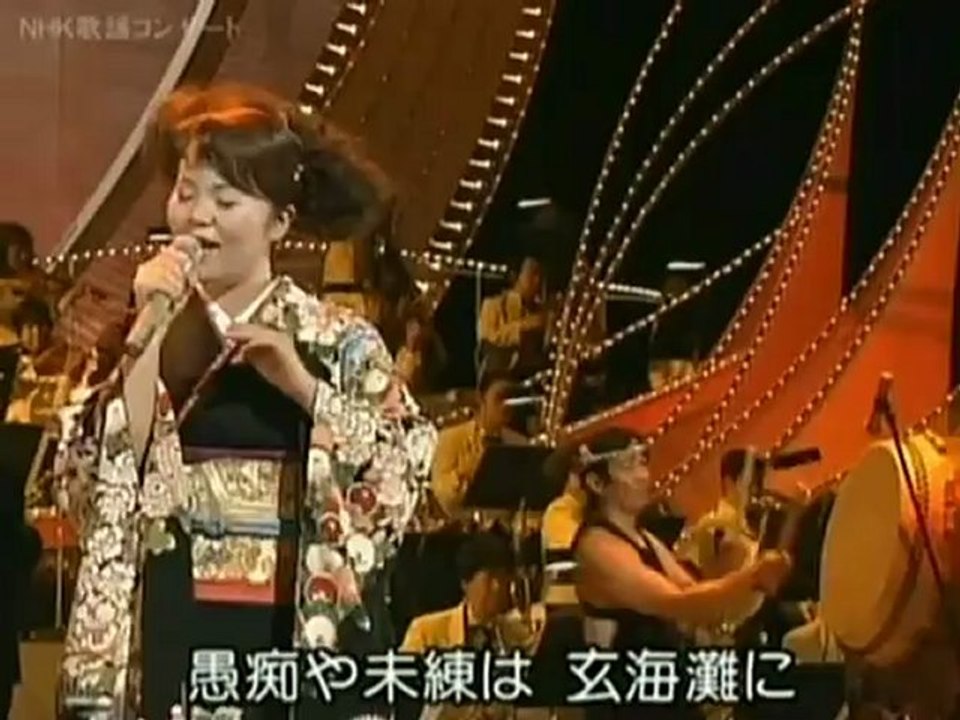 島津亜矢・・・無法松の一生（度胸千両入り）