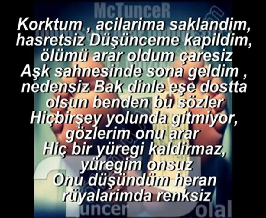 mctuncer  - ölüm seni arar oldum 2012
