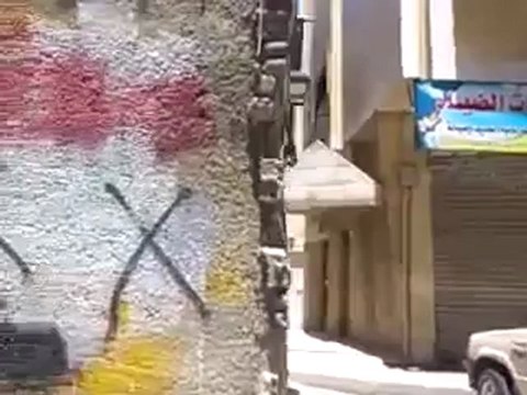 Syria فري برس دمشق حي برزة اضراب حدادا على أرواح شهداء الحولة 31 5 2012 ج1 Damascus