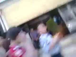 Syria فري برس دمشق دف الشوك حي الشرطة اضراب31 5 2012 Damascus