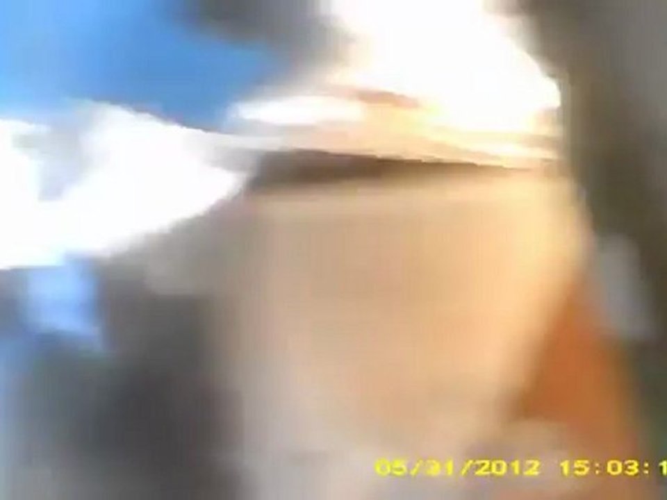 Syria فري برس دمشق  نهر عيشة اضراب عام لليوم الثامن على التوالي 31 5 2012 Damascus