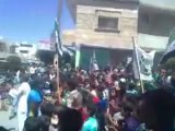Syria فري برس حلب   جرابلس مظاهرة حاشدة تأكيد على اضراب المدينة ج2 31 5 2012 Aleppo