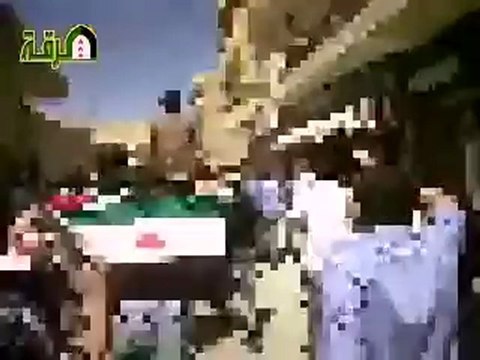 Syria فري برس الرقة مظاهرة احرار وحرائر الرقة حي البياطرة 31 5 2012 ج2 ALrakka