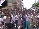 Syria فري برس ادلب التمانعة مظاهرة تندد بالمجازر الوحشية   31 5 2012 Idlib