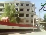 Syria فري برس  ريف دمشق معضمية الشام  إنتشار عصابات الأسد  في شوارع  المدينة 31 05 2012 Damascus